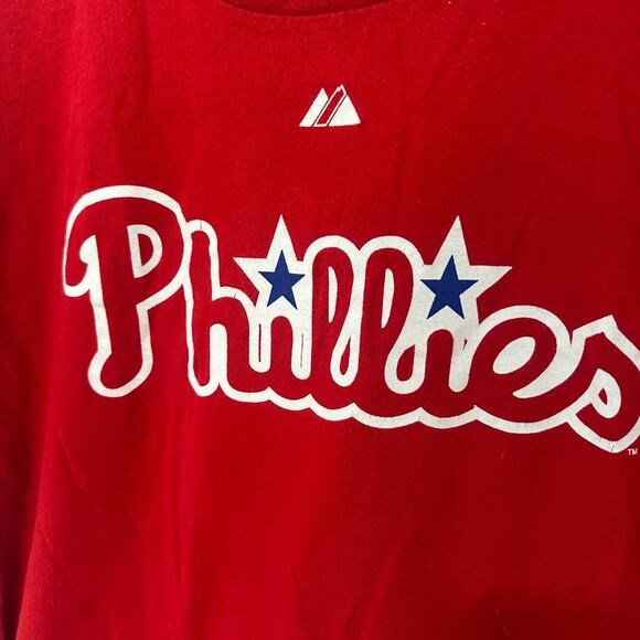 Shane Victorino Phillies T-Shirt - Large - Picture 2 of 4